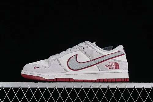 All categories Nk SB Dunk Series Nk SB Dunk Low High-end customized low-top sneakers Nk Dunk Low North CDG joint-grey Three-party joint SB low-top casual sneakers DQ1098-336